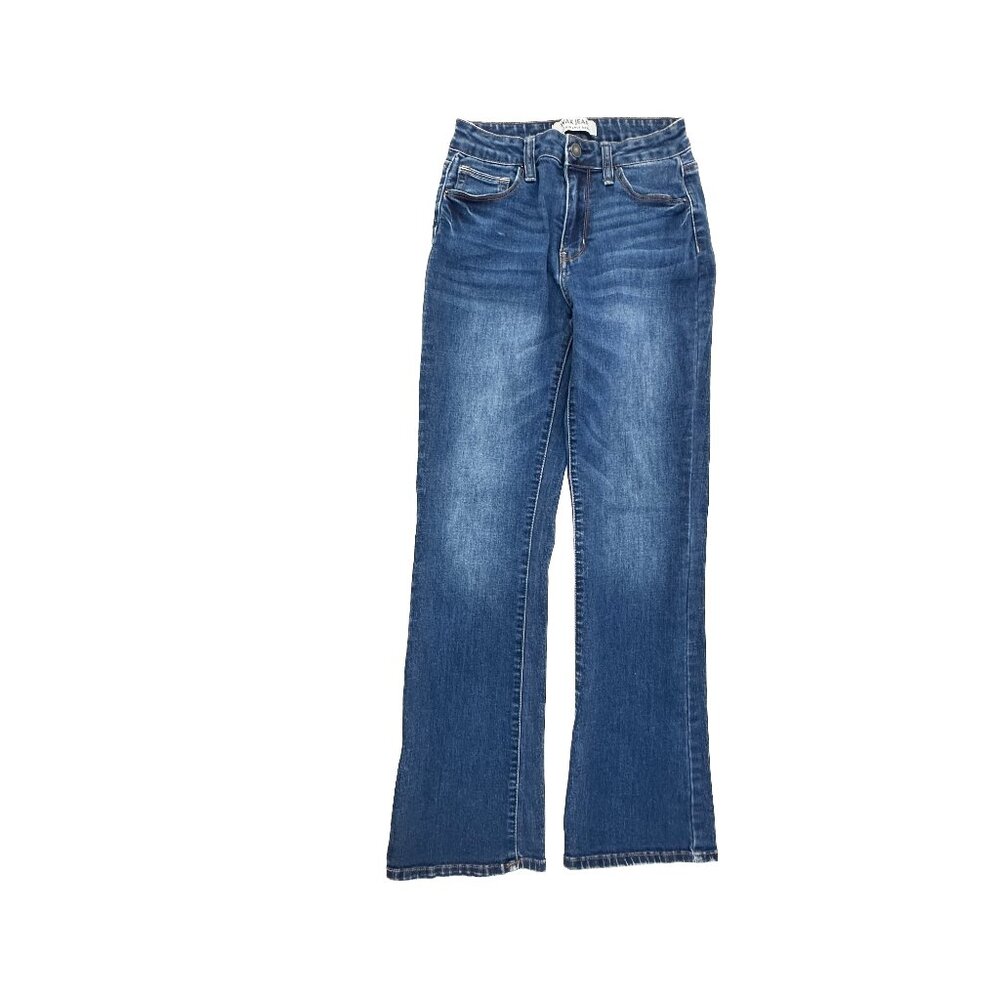Wax Jeans Bootcut Women's size 3 Dark Wash Blue Denim Jeans